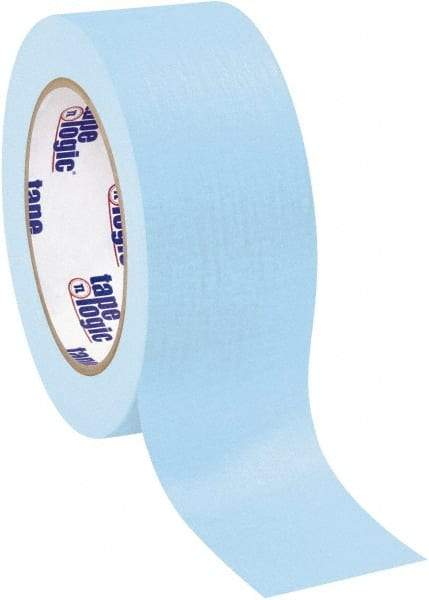 Tape Logic - 2" Wide x 60 Yd Long Blue Crepe Paper Masking Tape - 4.9 mil Thick - Americas Industrial Supply