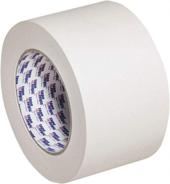 Tape Logic - 3" Wide x 60 Yd Long Tan Crepe Paper Masking Tape - 4.9 mil Thick - Americas Industrial Supply