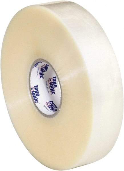 Tape Logic - 2" x 1,000 Yd Clear Hot Melt Adhesive Packaging Tape - Polypropylene Film Backing, 1.6 mil Thick, 26 Lb Tensile Strength - Americas Industrial Supply