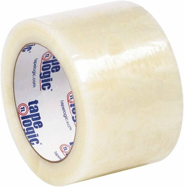 Tape Logic - 3" x 110 Yd Clear Hot Melt Adhesive Packaging Tape - Polypropylene Film Backing, 2 mil Thick - Americas Industrial Supply