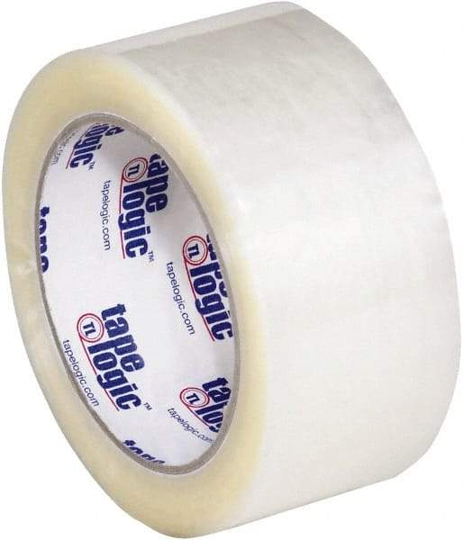 Tape Logic - 2" x 110 Yd Clear Hot Melt Adhesive Packaging Tape - Polypropylene Film Backing, 2.2 mil Thick - Americas Industrial Supply