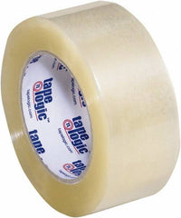 Tape Logic - 2" x 110 Yd Clear Acrylic Adhesive Packaging Tape - Polypropylene Film Backing, 2.6 mil Thick, 24.7 Lb Tensile Strength - Americas Industrial Supply