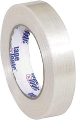 Tape Logic - 1" x 60 Yd Clear Hot Melt Adhesive Strapping Tape - Polypropylene Film Backing, 5.1 mil Thick, 275 Lb Tensile Strength - Americas Industrial Supply