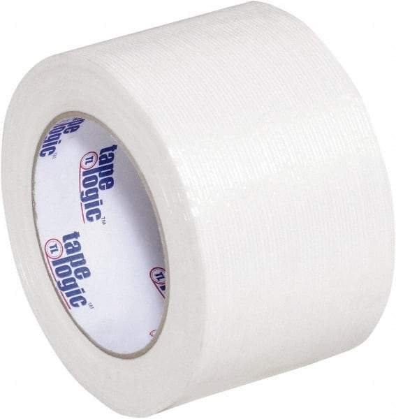 Tape Logic - 3" x 60 Yd Clear Hot Melt Adhesive Strapping Tape - Polypropylene Film Backing, 4.3 mil Thick, 156 Lb Tensile Strength - Americas Industrial Supply