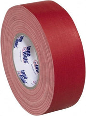 Tape Logic - 1" x 60 Yds Red Gaffers Tape - 11 mil, Rubber Adhesive - Americas Industrial Supply