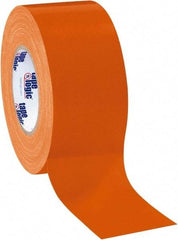 Tape Logic - 3" x 60 Yds Orange Duct Tape - 10 mil, Rubber Adhesive - Americas Industrial Supply