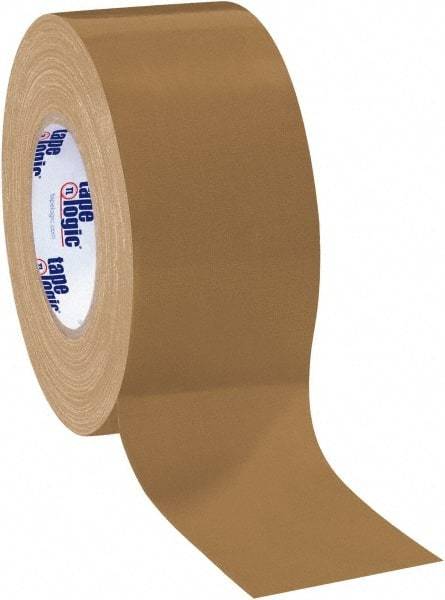 Tape Logic - 3" x 60 Yds Brown Duct Tape - 10 mil, Rubber Adhesive - Americas Industrial Supply