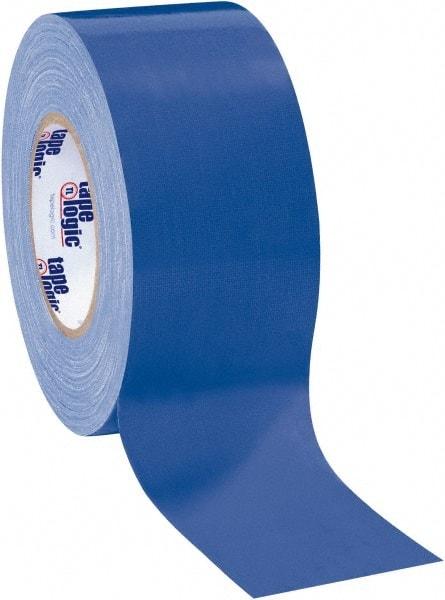 Tape Logic - 3" x 60 Yds Blue Duct Tape - 10 mil, Rubber Adhesive - Americas Industrial Supply