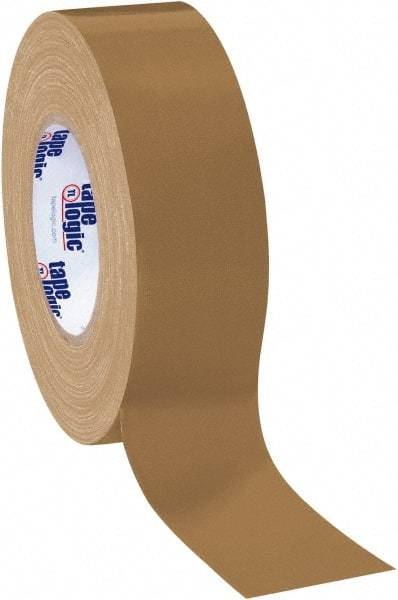 Tape Logic - 2" x 60 Yds Brown Duct Tape - 10 mil, Rubber Adhesive - Americas Industrial Supply