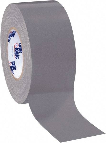 Tape Logic - 3" x 60 Yds Silver Duct Tape - 10 mil, Rubber Adhesive - Americas Industrial Supply