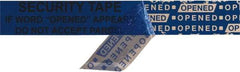 Tape Logic - 2,160" Long, Blue Security Tape - For Multi-Use - Americas Industrial Supply