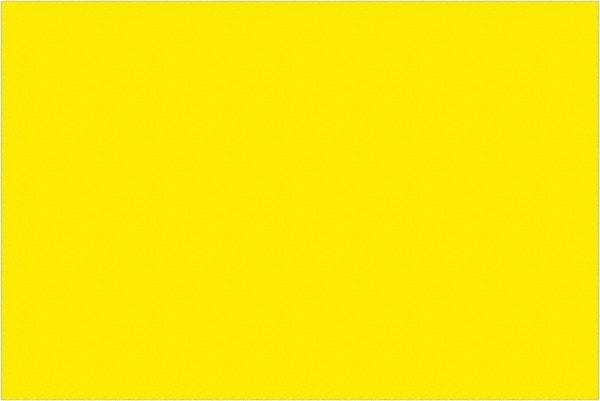 Tape Logic - 6" Long, Fluorescent Yellow Paper Inventory Labels - For Multi-Use - Americas Industrial Supply