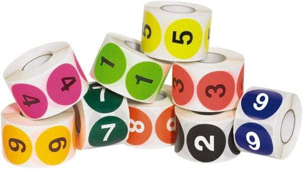 Tape Logic - 2" Long, Various Paper Inventory Labels - For Multi-Use - Americas Industrial Supply