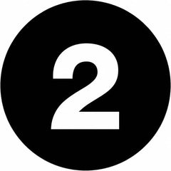 Tape Logic - 3" Long, Black Paper Inventory Labels - For Multi-Use - Americas Industrial Supply