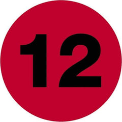 Tape Logic - 2" Long, Fluorescent Red Paper Inventory Labels - For Multi-Use - Americas Industrial Supply