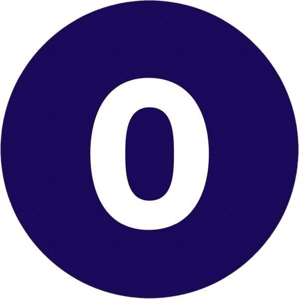 Tape Logic - 1" Long, Dark Blue Paper Inventory Labels - For Multi-Use - Americas Industrial Supply