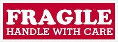 Tape Logic - 4" Long, Red/White Paper Shipping Label - For Multi-Use - Americas Industrial Supply