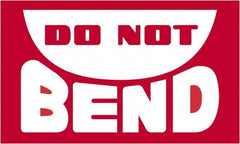 Tape Logic - 5" Long, Red/White Paper Shipping Label - For Multi-Use - Americas Industrial Supply