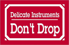 Tape Logic - 5" Long, Red/White Paper Shipping Label - For Multi-Use - Americas Industrial Supply