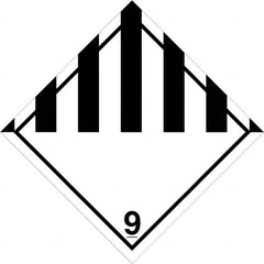 Tape Logic - 4" Long, Black/White Paper D.O.T. Labels - For Multi-Use - Americas Industrial Supply