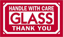 Tape Logic - 5" Long, Red/White Paper Shipping Label - For Multi-Use - Americas Industrial Supply