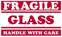 Tape Logic - 5" Long, Red/White Paper Shipping Label - For Multi-Use - Americas Industrial Supply