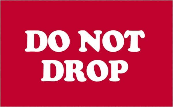 Tape Logic - 5" Long, Red/White Paper Shipping Label - For Multi-Use - Americas Industrial Supply