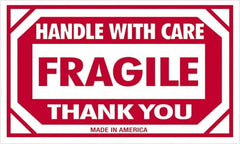 Tape Logic - 5" Long, Red/White Paper Shipping Label - For Multi-Use - Americas Industrial Supply