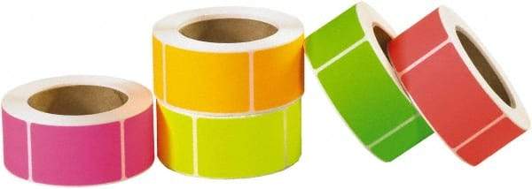 Tape Logic - 5" Long, Assorted Paper Inventory Labels - For Multi-Use - Americas Industrial Supply