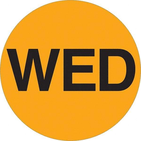 Tape Logic - 2" Long, Fluorescent Orange Paper Inventory Labels - For Multi-Use - Americas Industrial Supply