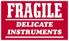 Tape Logic - 4" Long, Red/White Paper Shipping Label - For Multi-Use - Americas Industrial Supply