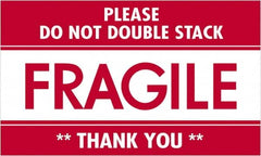 Tape Logic - 5" Long, Red/White Paper Shipping Label - For Multi-Use - Americas Industrial Supply