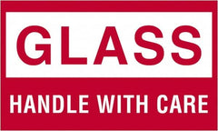 Tape Logic - 5" Long, Red/White Paper Shipping Label - For Multi-Use - Americas Industrial Supply