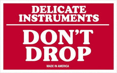 Tape Logic - 5" Long, Red/White Paper Shipping Label - For Multi-Use - Americas Industrial Supply