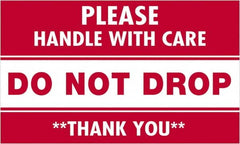 Tape Logic - 5" Long, Red/White Paper Shipping Label - For Multi-Use - Americas Industrial Supply