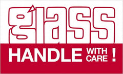 Tape Logic - 5" Long, Red/White Paper Shipping Label - For Multi-Use - Americas Industrial Supply