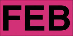 Tape Logic - 6" Long, Fluorescent Pink Paper Inventory Labels - For Multi-Use - Americas Industrial Supply