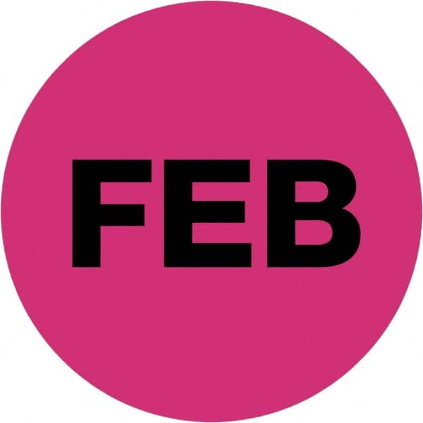 Tape Logic - 1" Long, Fluorescent Pink Paper Inventory Labels - For Multi-Use - Americas Industrial Supply