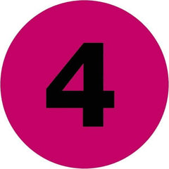 Tape Logic - 3" Long, Fluorescent Pink Paper Inventory Labels - For Multi-Use - Americas Industrial Supply