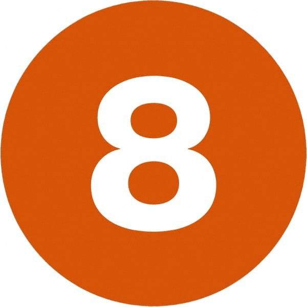 Tape Logic - 2" Long, Orange Paper Inventory Labels - For Multi-Use - Americas Industrial Supply