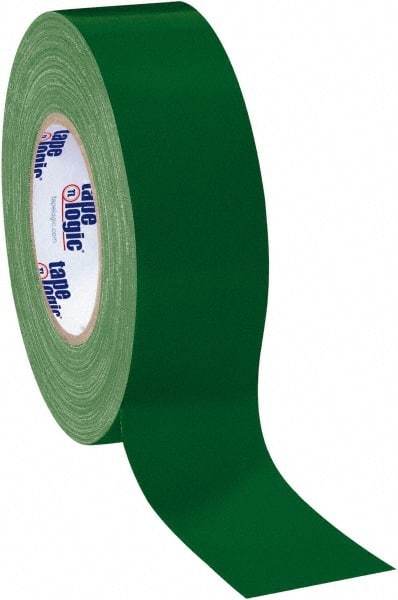 Tape Logic - 2" x 60 Yds Green Duct Tape - 10 mil, Rubber Adhesive - Americas Industrial Supply