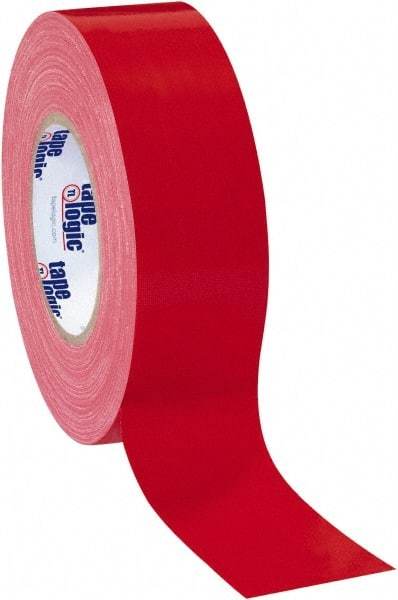 Tape Logic - 2" x 60 Yds Red Duct Tape - 10 mil, Rubber Adhesive - Americas Industrial Supply