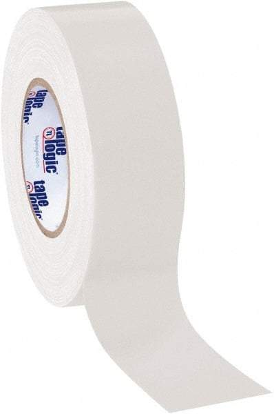 Tape Logic - 2" x 60 Yds White Duct Tape - 10 mil, Rubber Adhesive - Americas Industrial Supply