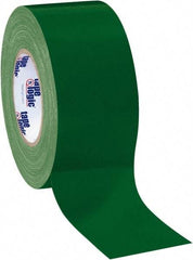 Tape Logic - 3" x 60 Yds Green Duct Tape - 10 mil, Rubber Adhesive - Americas Industrial Supply