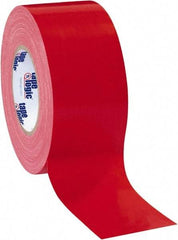 Tape Logic - 3" x 60 Yds Red Duct Tape - 10 mil, Rubber Adhesive - Americas Industrial Supply