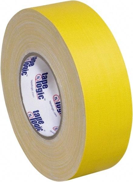 Tape Logic - 2" x 60 Yds Yellow Gaffers Tape - 11 mil, Rubber Adhesive - Americas Industrial Supply