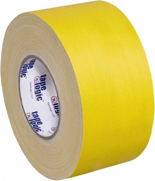 Tape Logic - 4" x 60 Yds Yellow Gaffers Tape - 11 mil, Rubber Adhesive - Americas Industrial Supply