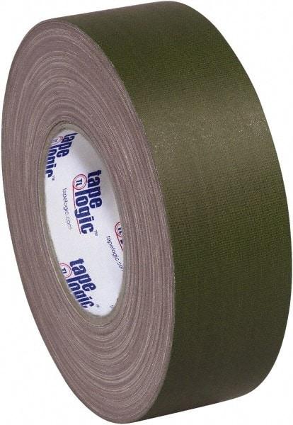 Tape Logic - 3" x 60 Yds Olive Green Gaffers Tape - 11 mil, Rubber Adhesive - Americas Industrial Supply