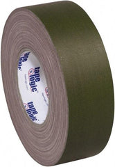 Tape Logic - 2" x 60 Yds Olive Green Gaffers Tape - 11 mil, Rubber Adhesive - Americas Industrial Supply