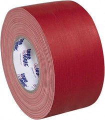 Tape Logic - 4" x 60 Yds Red Gaffers Tape - 11 mil, Rubber Adhesive - Americas Industrial Supply